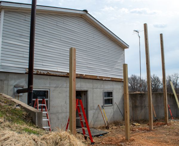 Foundation Raising in Fredericksburg
