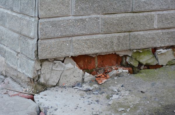 Foundation Settlement Repair in Fredericksburg